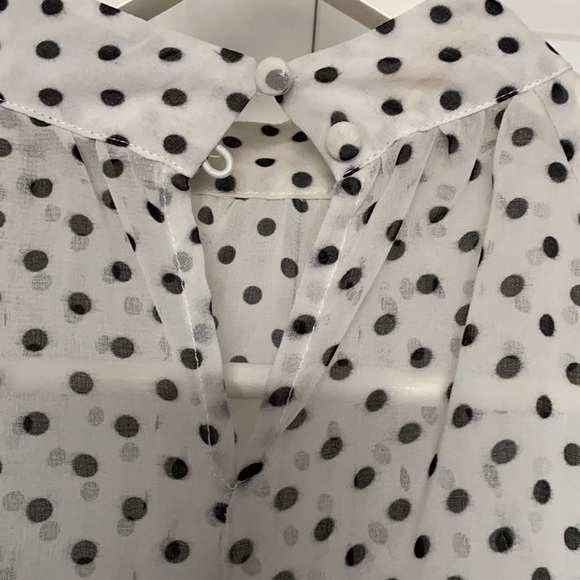 RTA polka dot blouse - Picture 4 of 7